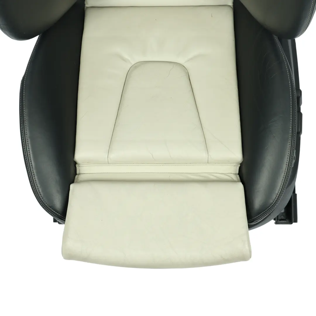 Audi S4 B8 Asiento Delantero Cuero Calefactado Izquierdo Soul Negro Perla Plata - SKU 8K0881805M-3 - Número de pieza 8K0881805M