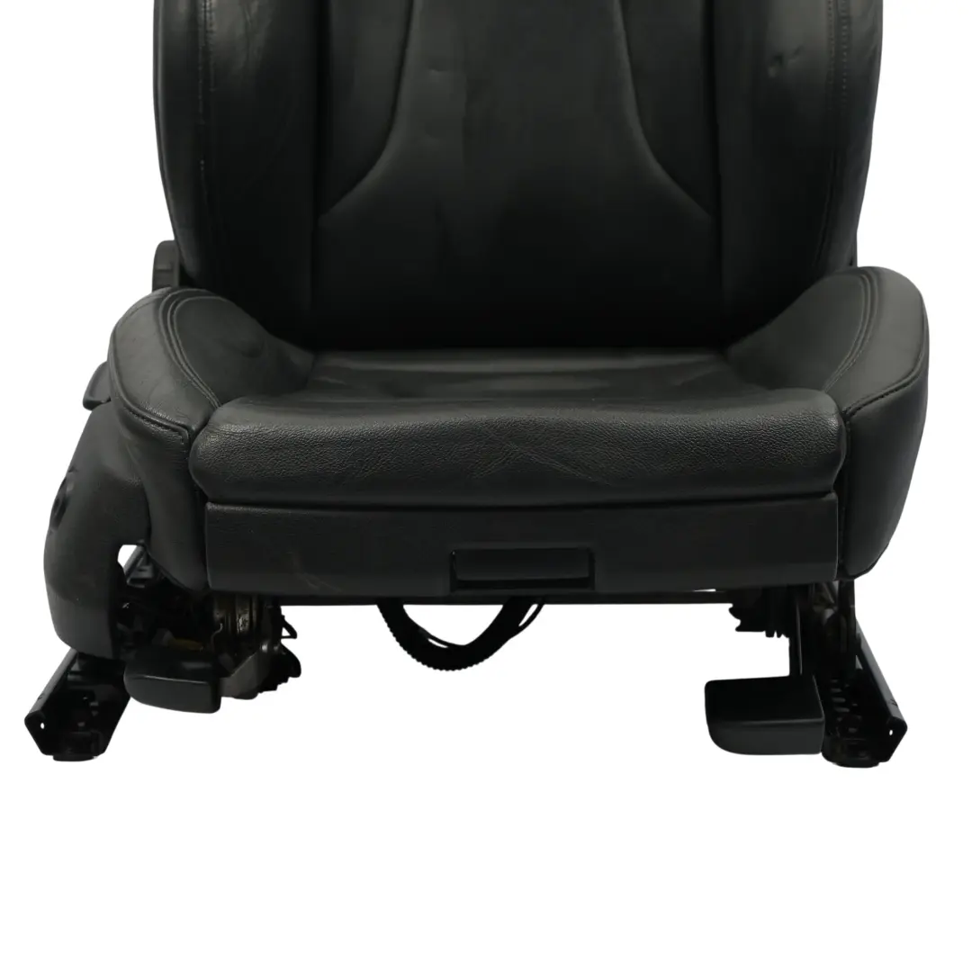 Audi A4 B8 Sport Sitz Vorne Rechts Interieur Leder Milano Schwarz - SKU 8K0881806BC-1 - Teilenummer 8K0881806BC