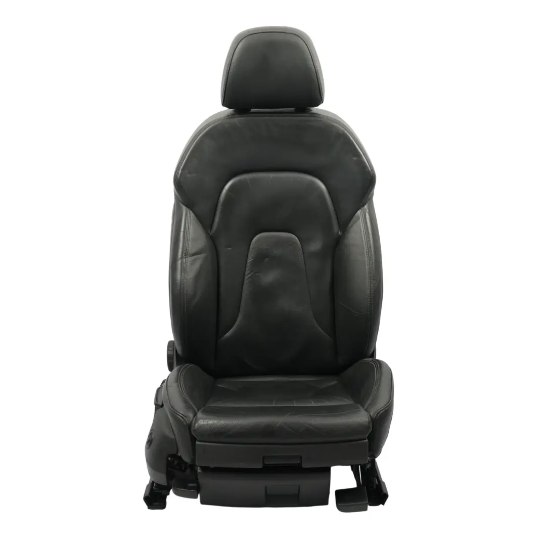 Audi A4 B8 Sedile Anteriore Sportivo Interno Riscaldato Pelle Anima Nera Destra - SKU 8K0881806BC-2 - Numero di parte 8K0881806BC
