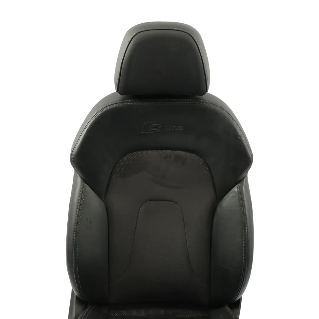 Audi A4 B8 Vordersitz Beheizt Elektrisch Leder Milano Soul Schwarz Rechts - SKU 8K0881806BK-1 - Teilenummer 8K0881806BK