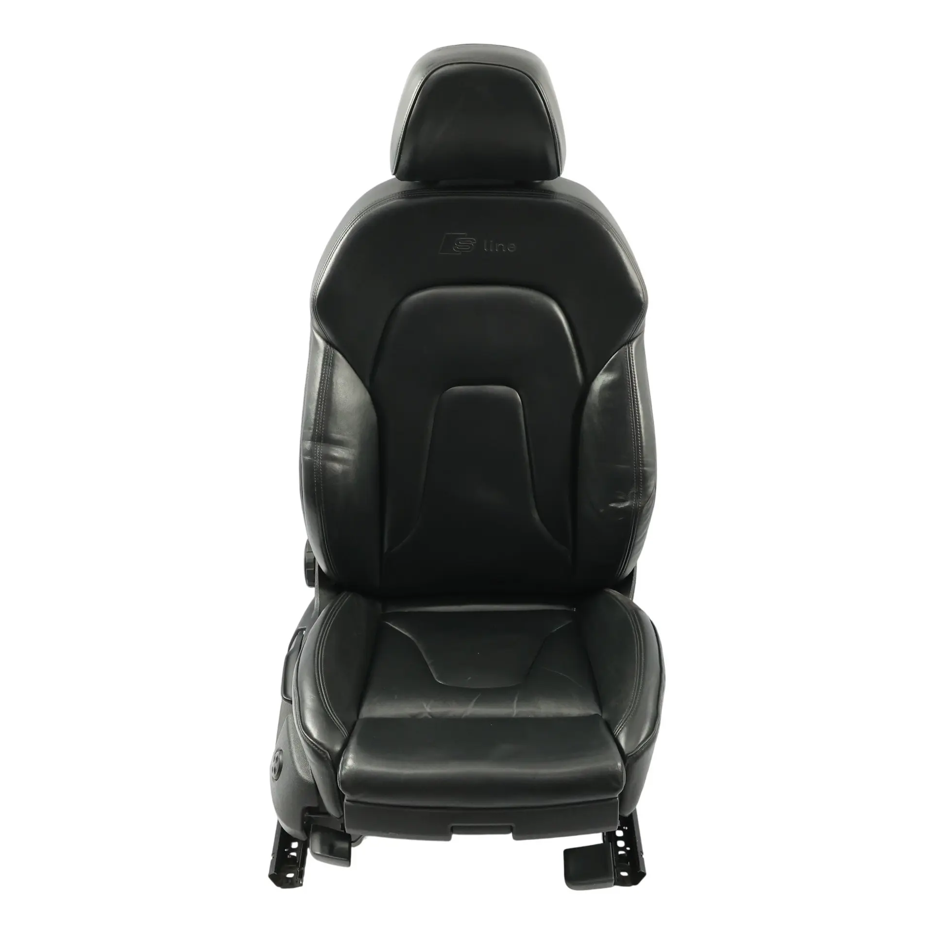 Audi A4 B8 Asiento Delantero Sport S-Line Calefactable Cuero Negro Derecho
