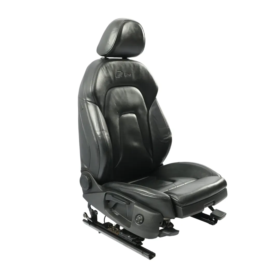 Asiento Delantero Sport S-Line Calefactable Cuero Negro Derecho para Audi A4 B8 con número de pieza 8K0881806CE Audi A4 B8 Asiento Delantero Sport S-Line Calefactable Cuero Negro Derecho - SKU 8K0881806CE-1 - Número de pieza 8K0881806CE