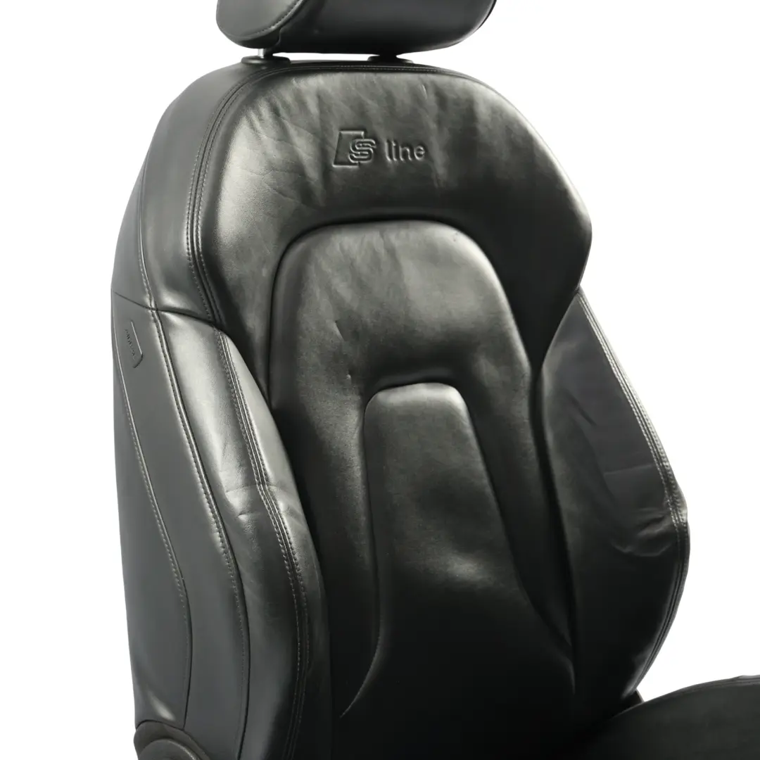 Audi A4 B8 Asiento Delantero Sport S-Line Calefactable Cuero Negro Derecho - SKU 8K0881806CE-1 - Número de pieza 8K0881806CE