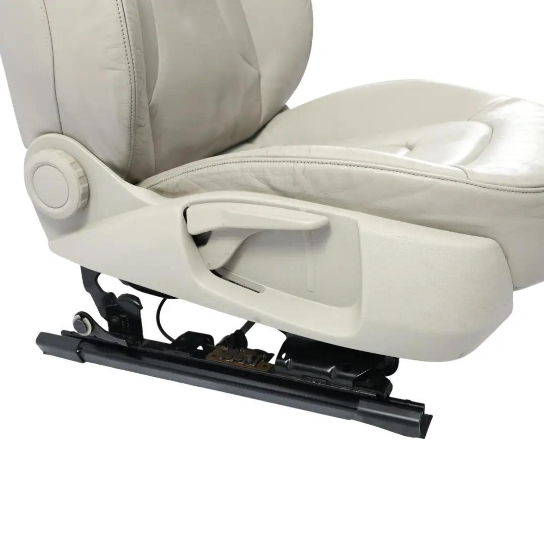 Audi A4 B8 Asiento Delantero Derecho Interior Calefaccionado Cuero Gris Claro - SKU 8K0881806D-1 - Número de pieza 8K0881806D