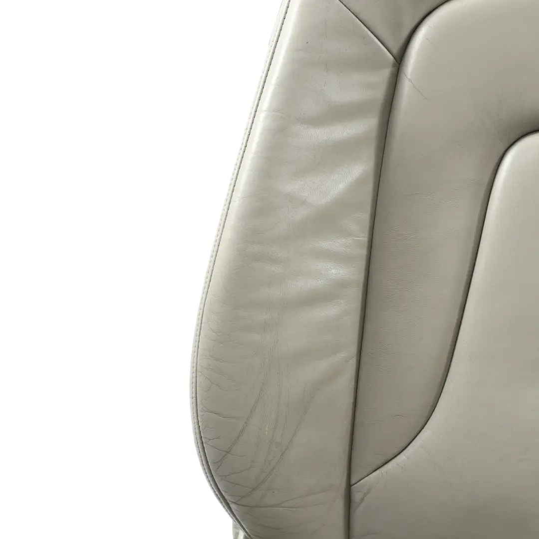 Siège Avant Droit Chauffant En Cuir Gris Clair pour Audi A4 B8 à propos du numéro de pièce 8K0881806D Audi A4 B8 Siège Avant Droit Chauffant En Cuir Gris Clair - SKU 8K0881806D-1 - Numéro de pièce 8K0881806D