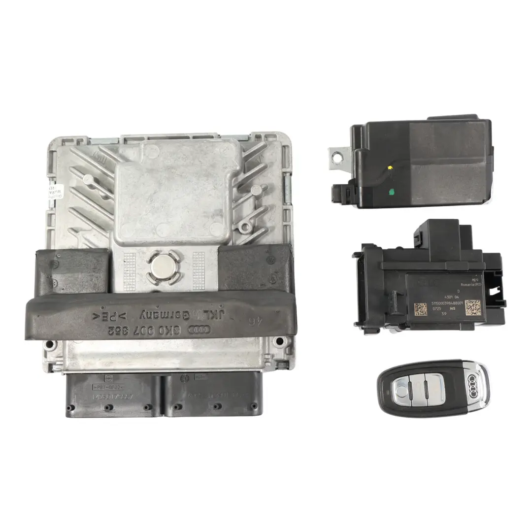 Audi A4 B8 1.8 TFSI CJEB 170HP Engine ECU Kit Key + Ignition + Lock - SKU 8K0906264B-1 - Part number 8K0906264B