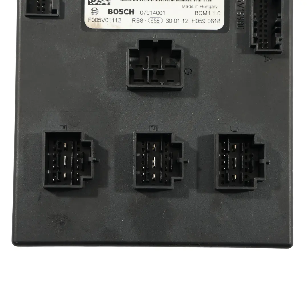 Unidad Control Alimentación Bordo Comfort para Audi A4 B8 con número de pieza 8K0907063AG Audi A4 B8 Unidad Control Alimentación Bordo Comfort - SKU 8K0907063AG - Número de pieza 8K0907063AG