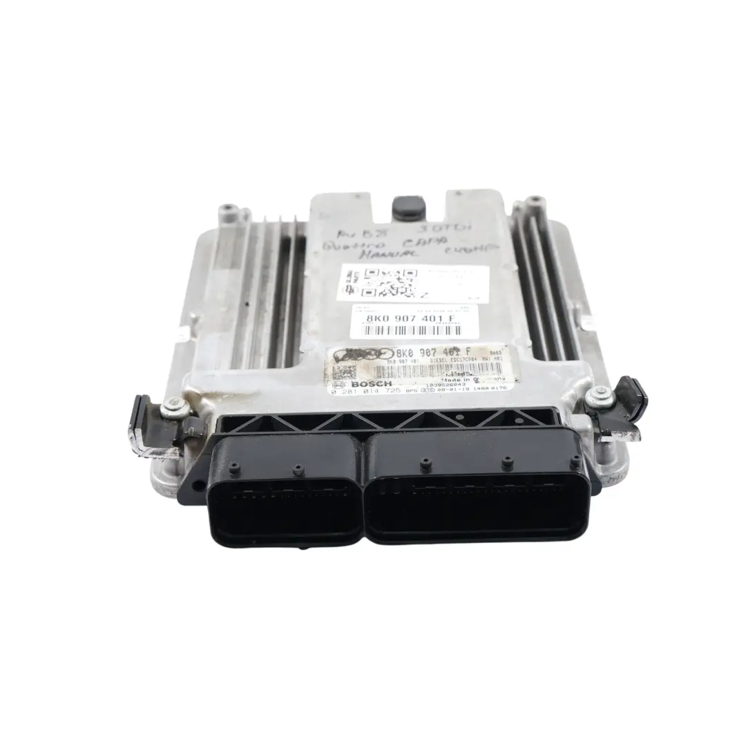 240HP CAPA Motor Kit ECU Encendido + Llave Manual para Audi A4 B8 3.0 TDI con número de pieza 8K0907401F Audi A4 B8 3.0 TDI 240HP CAPA Motor Kit ECU Encendido + Llave Manual - SKU 8K0907401F-2 - Número de pieza 8K0907401F