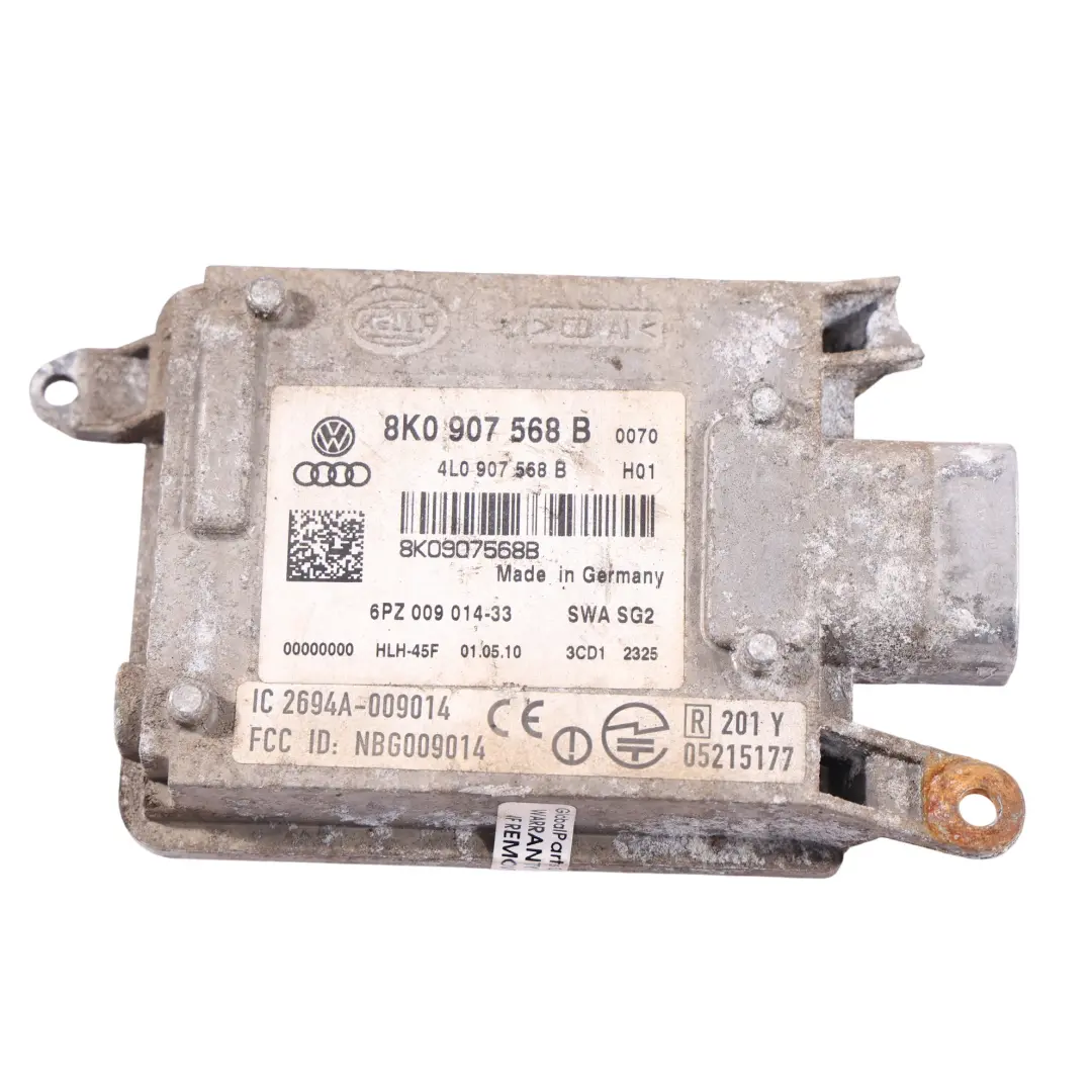 Unidad Control Asistencia Cambio Carril B8 para Audi S4 B8 con número de pieza 8K0907568B Audi S4 B8 Unidad Control Asistencia Cambio Carril B8 - SKU 8K0907568B - Número de pieza 8K0907568B