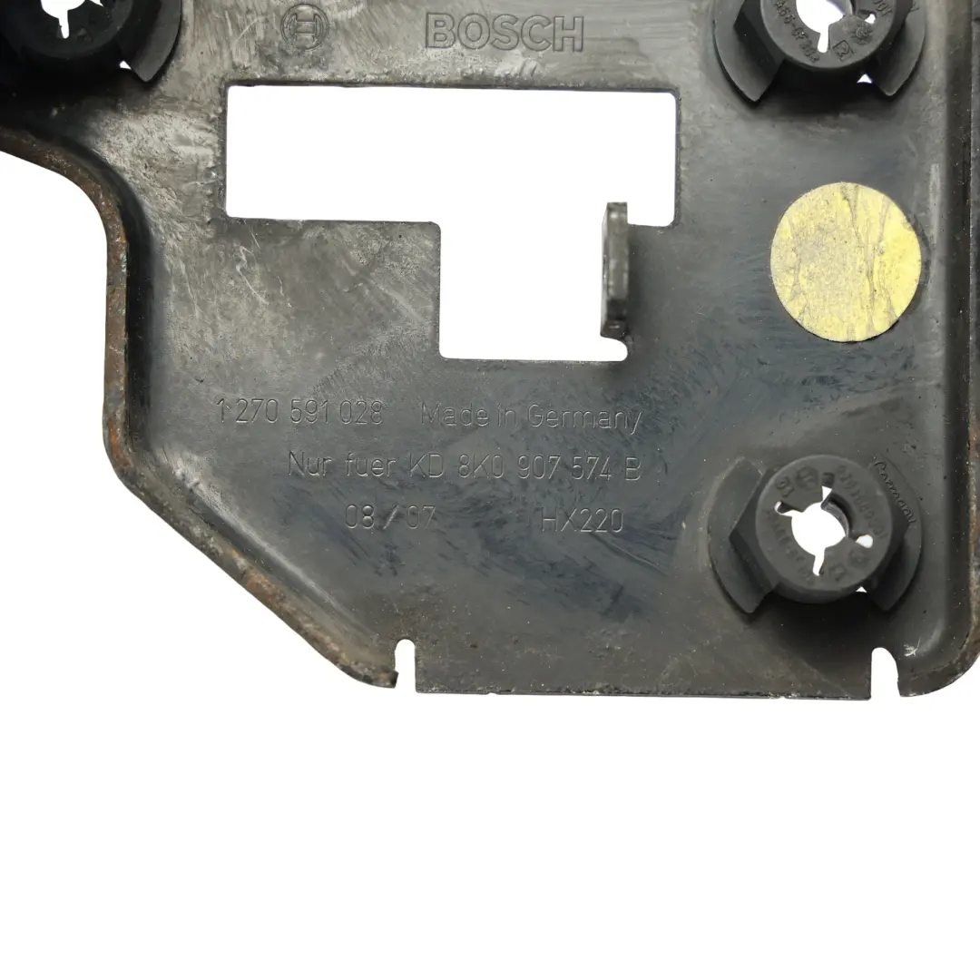 Audi A5 8T Support Module Capteur Régulateur Vitesse Plaque Fixation - SKU 8K0907574B - Numéro de pièce 8K0907574B