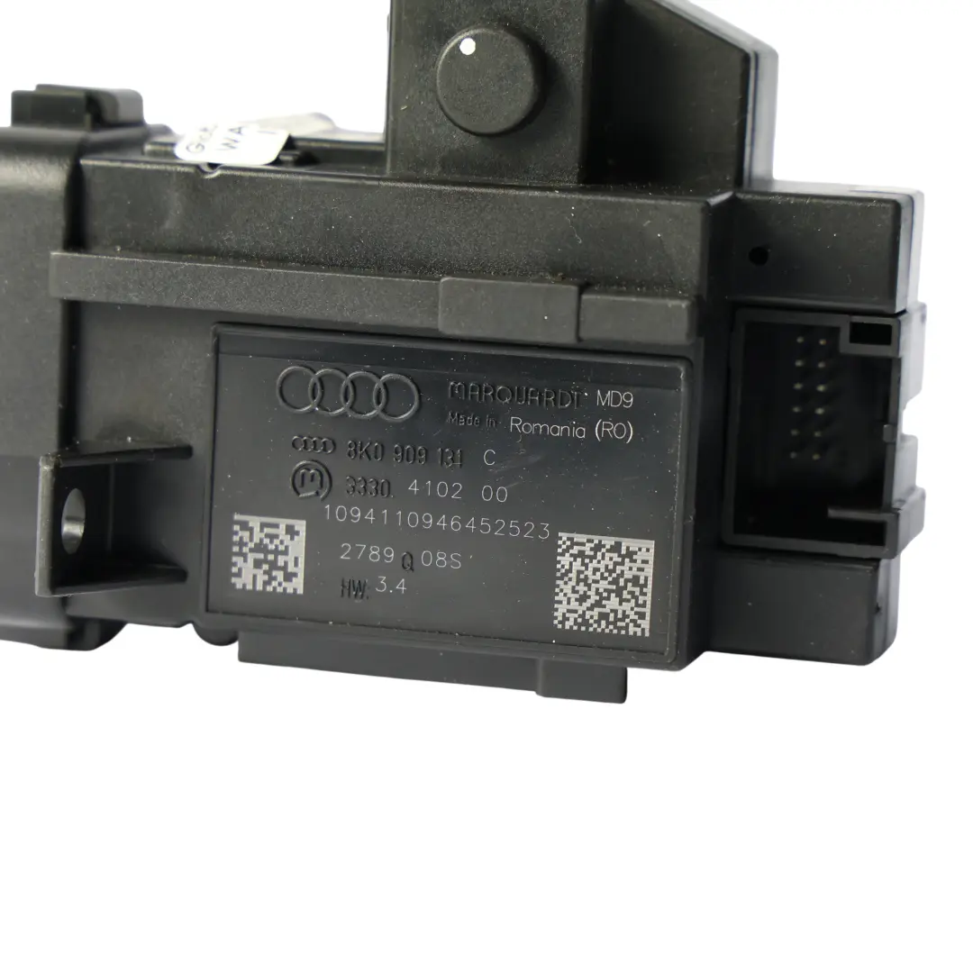 Audi A4 B8 Moduł Stacyjka Włącznik Zapłonu Czytnika Kluczyka - SKU 8K0909131C-1 - Numer Części 8K0909131C