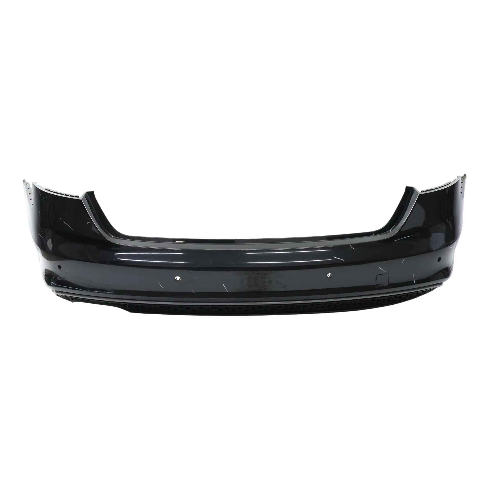 Audi A4 S4 B8 Rear Bumper Rear Trim Panel Covering Phantom Black - LZ9Y