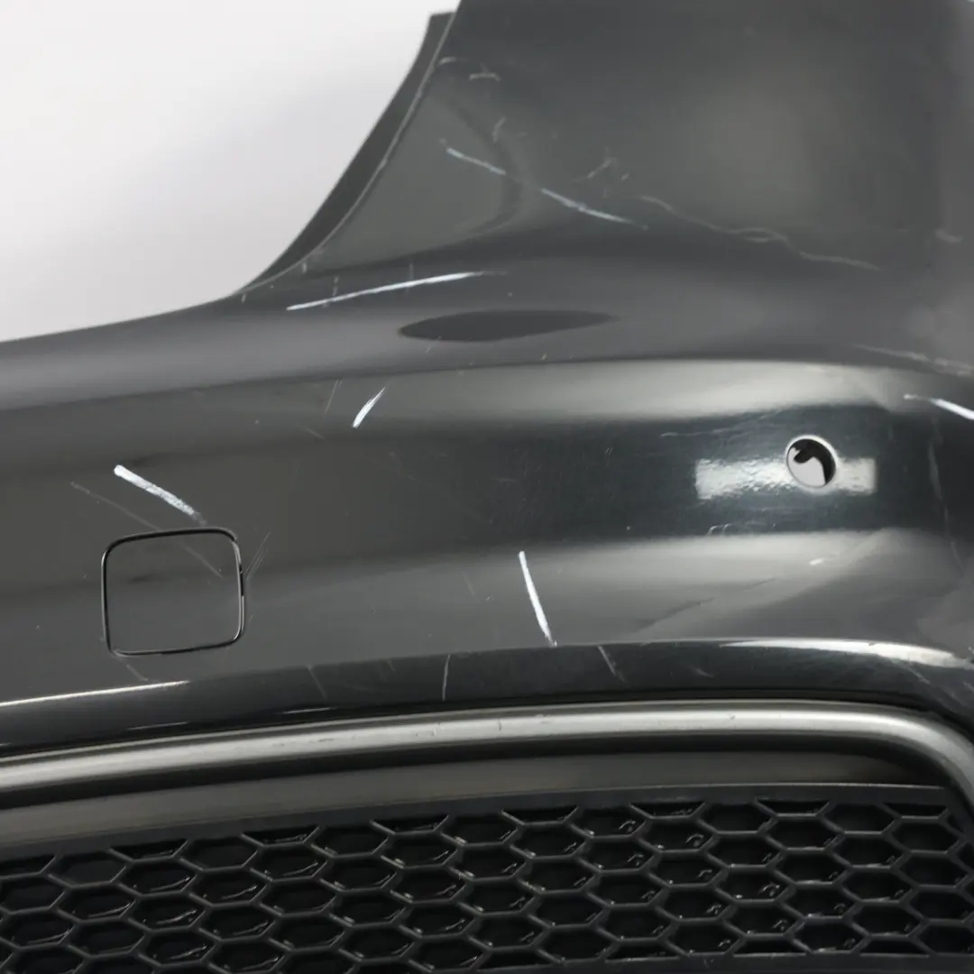 Audi A4 S4 B8 Rear Bumper Rear Trim Panel Covering Phantom Black - LZ9Y - SKU 8K5807067C-PHB1 - Part number 8K5807067C