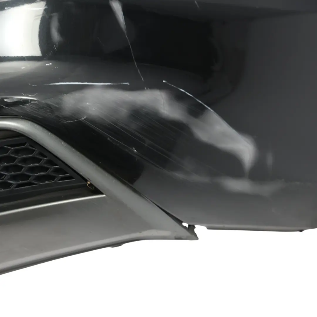 Audi A4 S4 B8 Rear Bumper Rear Trim Panel Covering Phantom Black - LZ9Y - SKU 8K5807067C-PHB1 - Part number 8K5807067C