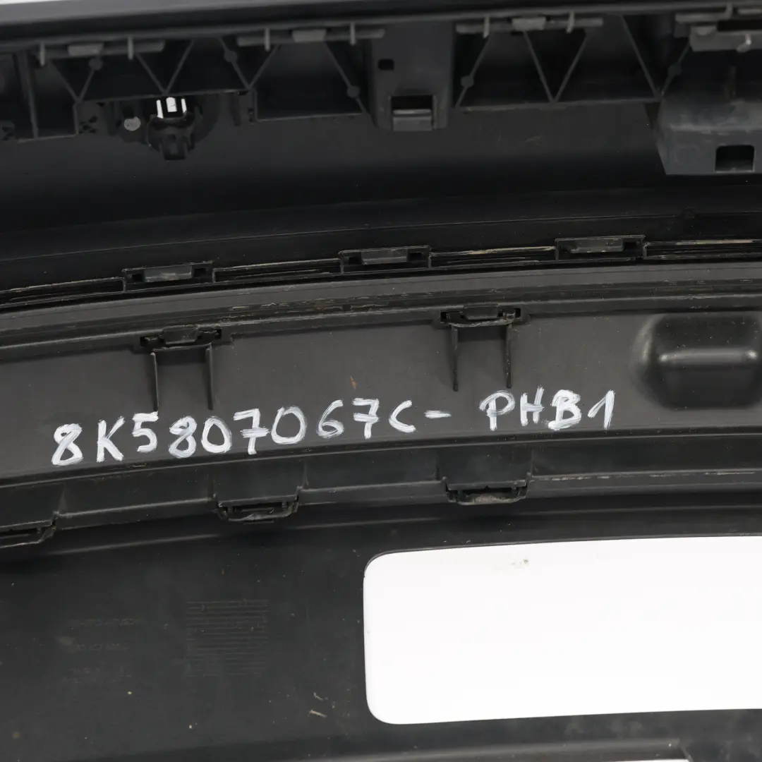 Bumper Rear Trim Panel Covering Phantom Black - LZ9Y to Audi A4 S4 B8 Rear with Part number 8K5807067C Audi A4 S4 B8 Rear Bumper Rear Trim Panel Covering Phantom Black - LZ9Y - SKU 8K5807067C-PHB1 - Part number 8K5807067C