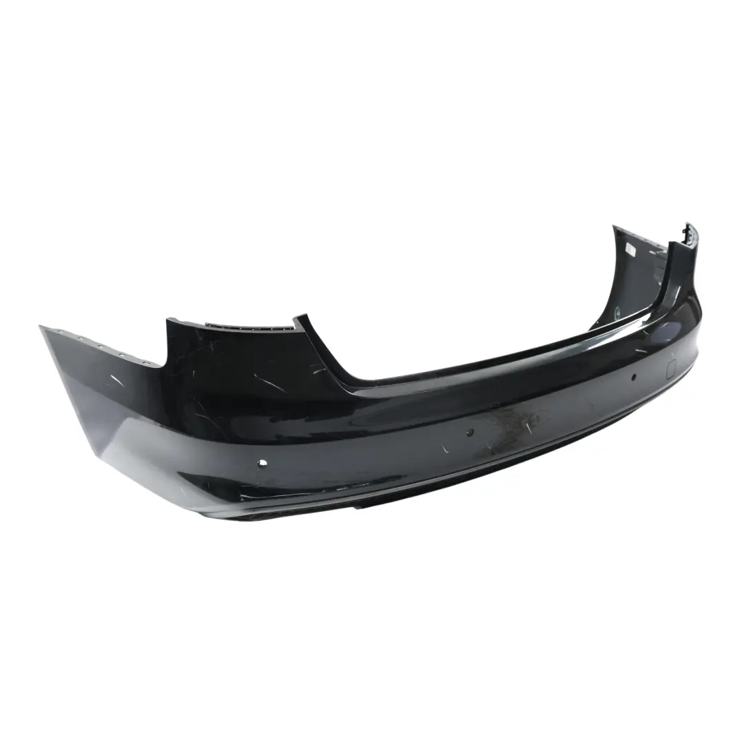 Audi A4 S4 B8 Rear Bumper Rear Trim Panel Covering Phantom Black - LZ9Y - SKU 8K5807067C-PHB1 - Part number 8K5807067C