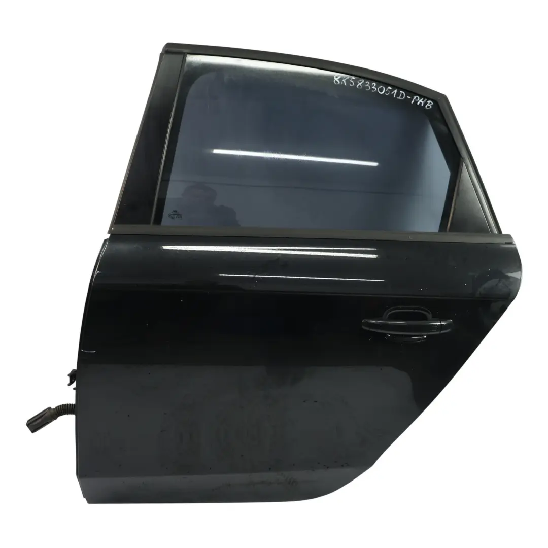 Puerta Trasera Izquierda Phantom Black Negro - Z9Y para Audi A4 B8 Limousine con número de pieza 8K5833051D Audi A4 B8 Limousine Puerta Trasera Izquierda Phantom Black Negro - Z9Y - SKU 8K5833051D-PHB - Número de pieza 8K5833051D