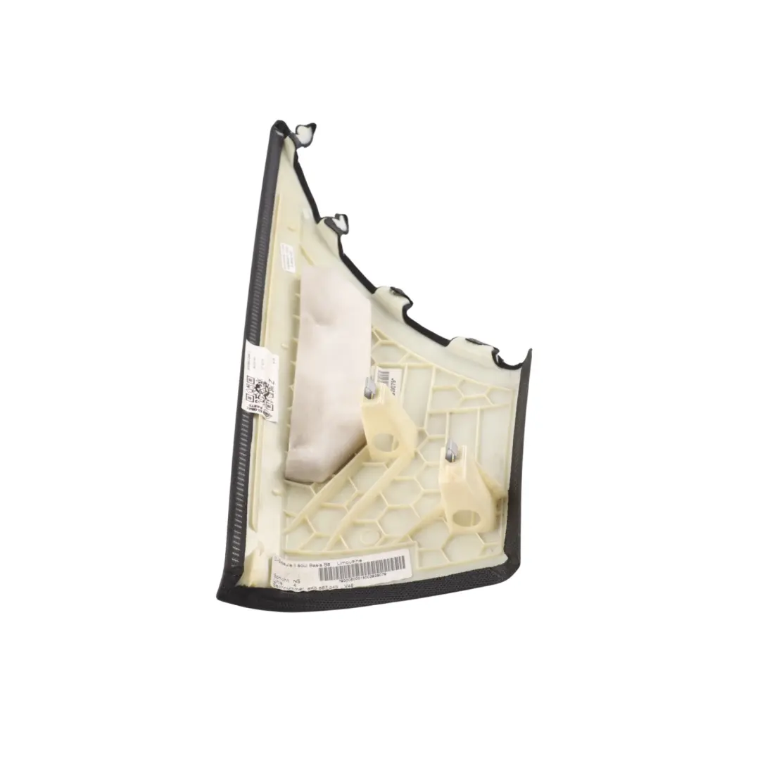 Tapa Pilar D Columna Interior Trasera Izquierda Negro Soul para Audi A4 B8 con número de pieza 8K5867245 Audi A4 B8 Tapa Pilar D Columna Interior Trasera Izquierda Negro Soul - SKU 8K5867245-1 - Número de pieza 8K5867245