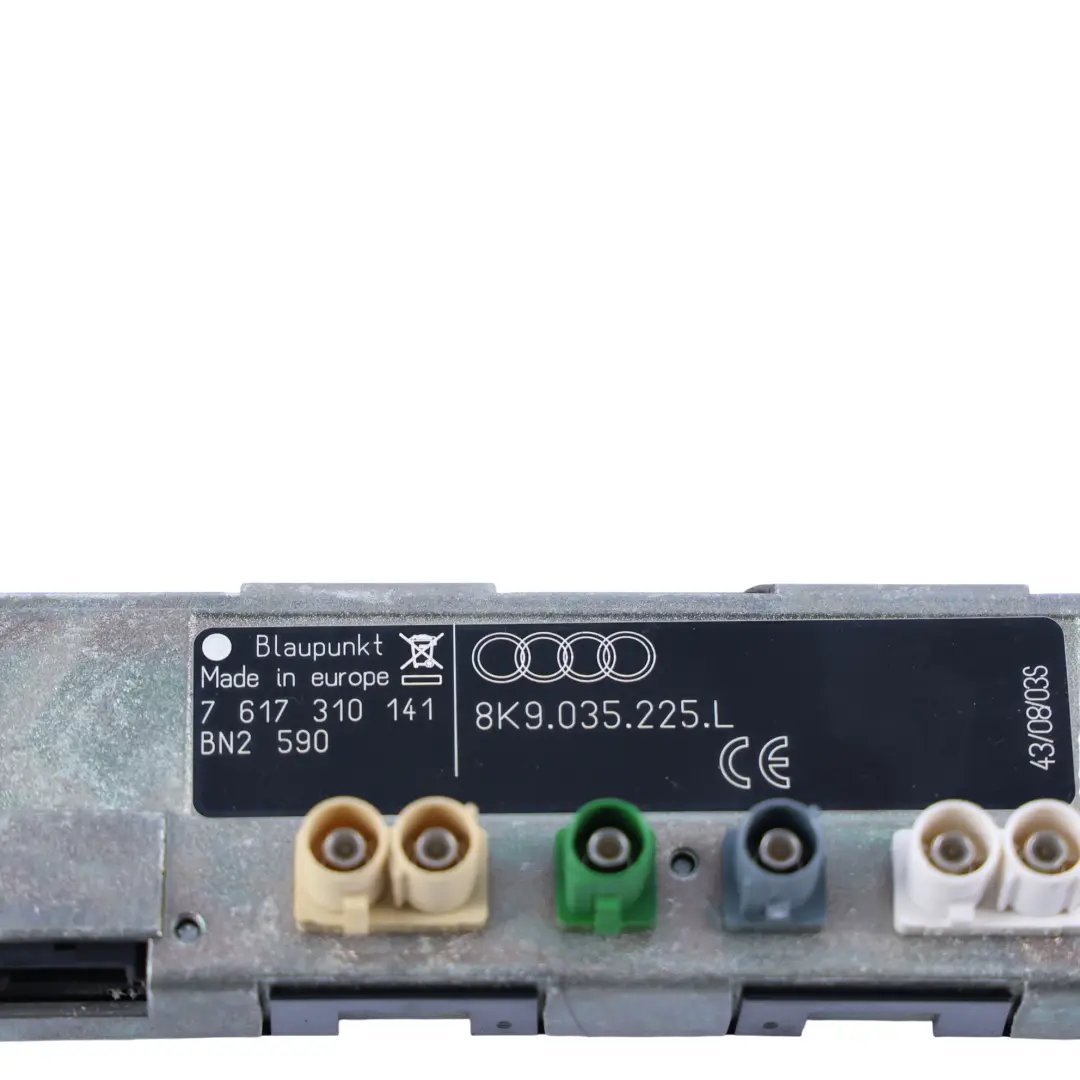 Audi S4 B8 Module Commande Amplificateur Antenne Gauche - SKU 8K9035225L - Numéro de pièce 8K9035225L