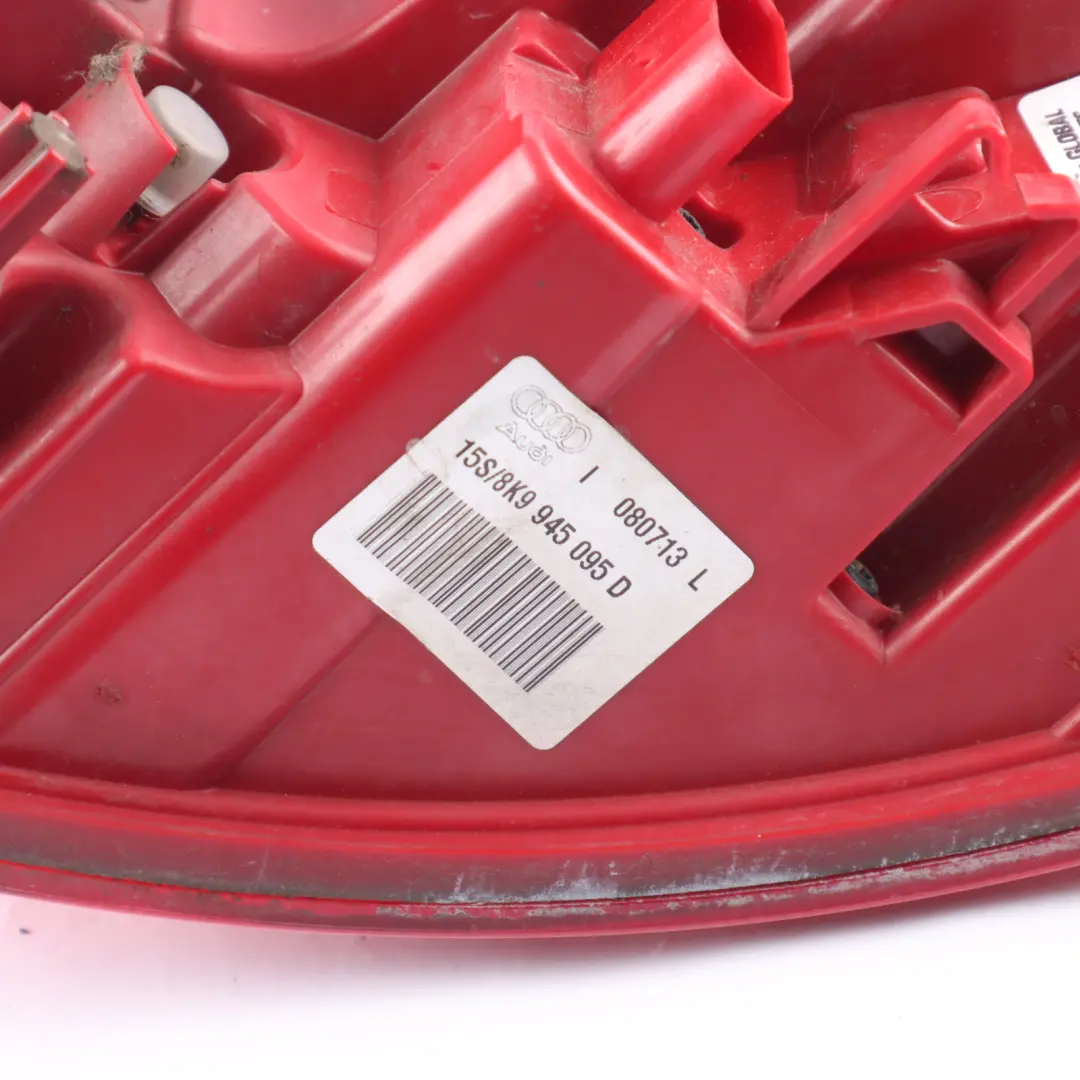 Audi A4 RS4 B8 Tail Light Rear Left N/S Outer Lamp Boot Light - SKU 8K9945095D-1 - Part number 8K9945095D