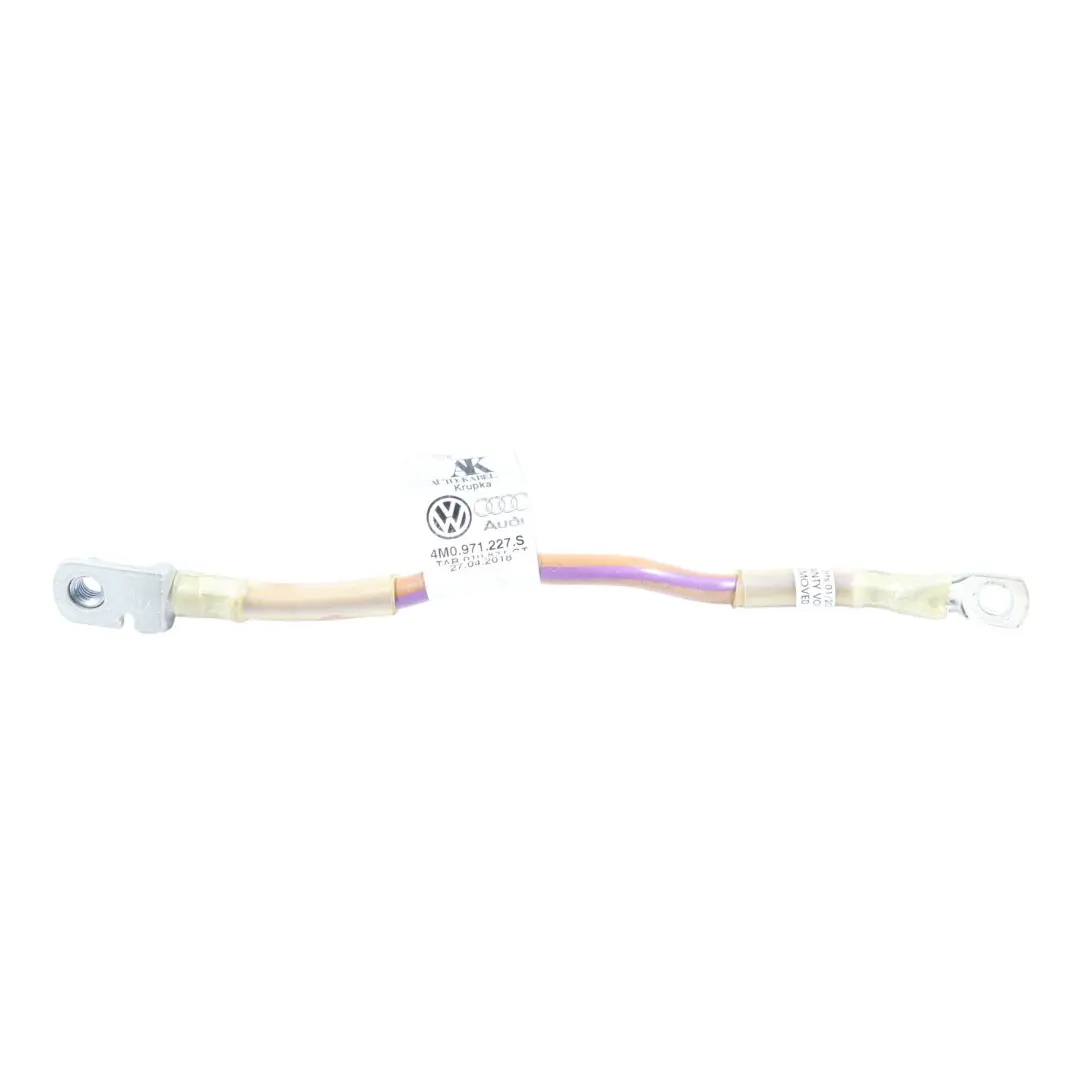 4M 3.0 TDI Battery Earth Cable Lead Negative Wiring to Audi Q7 with Part number 4M0971227S Audi Q7 4M 3.0 TDI Battery Earth Cable Lead Negative Wiring - SKU 4M0971227S - Part number 4M0971227S