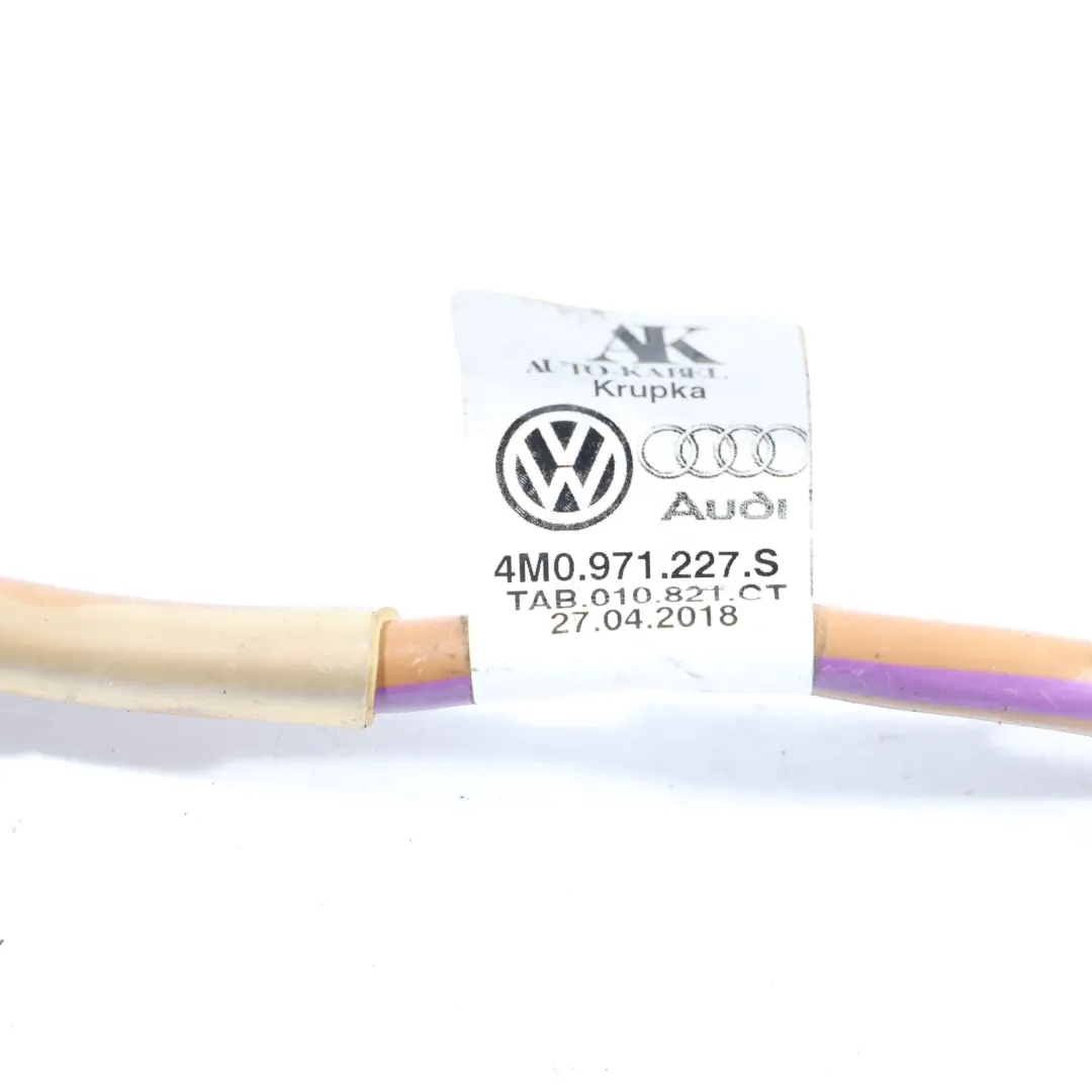 4M 3.0 TDI Batteria Cavo Di Terra Cavo Negativo Cablaggio per Audi Q7 con numero di parte 4M0971227S Audi Q7 4M 3.0 TDI Batteria Cavo Di Terra Cavo Negativo Cablaggio - SKU 4M0971227S - Numero di parte 4M0971227S