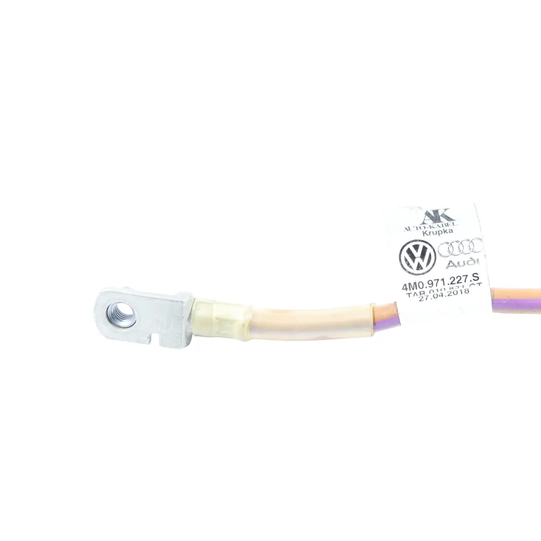 4M 3.0 TDI Batteria Cavo Di Terra Cavo Negativo Cablaggio per Audi Q7 con numero di parte 4M0971227S Audi Q7 4M 3.0 TDI Batteria Cavo Di Terra Cavo Negativo Cablaggio - SKU 4M0971227S - Numero di parte 4M0971227S
