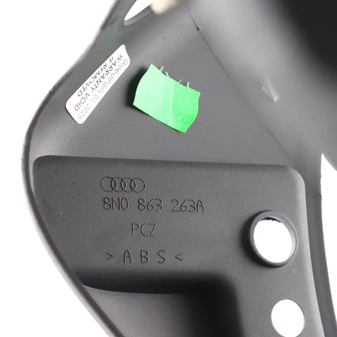8N Marco Radio Calefacción Salpicadero Embellecedor Negro para Audi TT con número de pieza 8N0863263A Audi TT 8N Marco Radio Calefacción Salpicadero Embellecedor Negro - SKU 8N0863263A - Número de pieza 8N0863263A