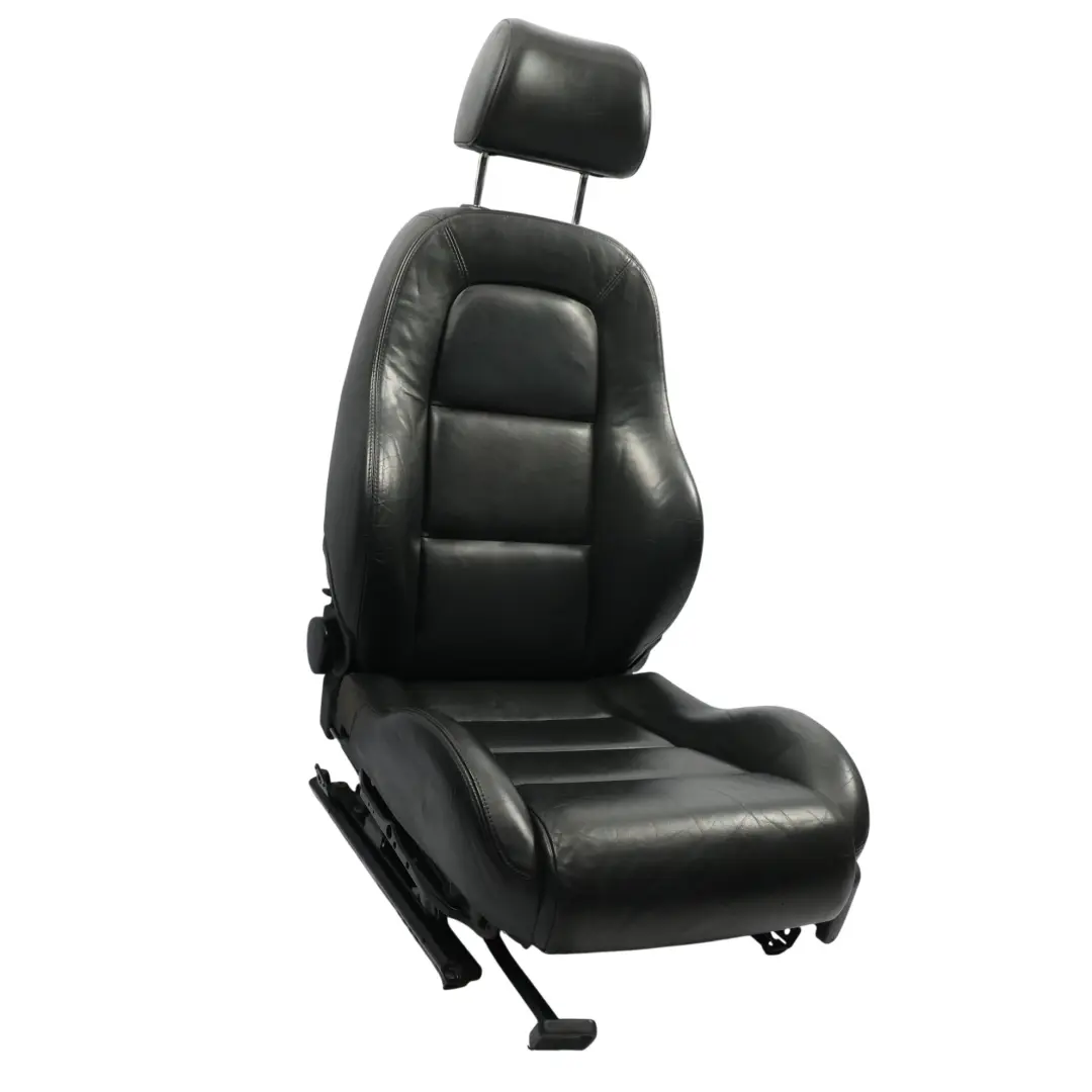 8N Sedile Anteriore Sinistro Interno Riscaldato Pelle Nappa Fine Nero per Audi TT con numero di parte 8N0881805AM Audi TT 8N Sedile Anteriore Sinistro Interno Riscaldato Pelle Nappa Fine Nero - SKU 8N0881805AM-1 - Numero di parte 8N0881805AM