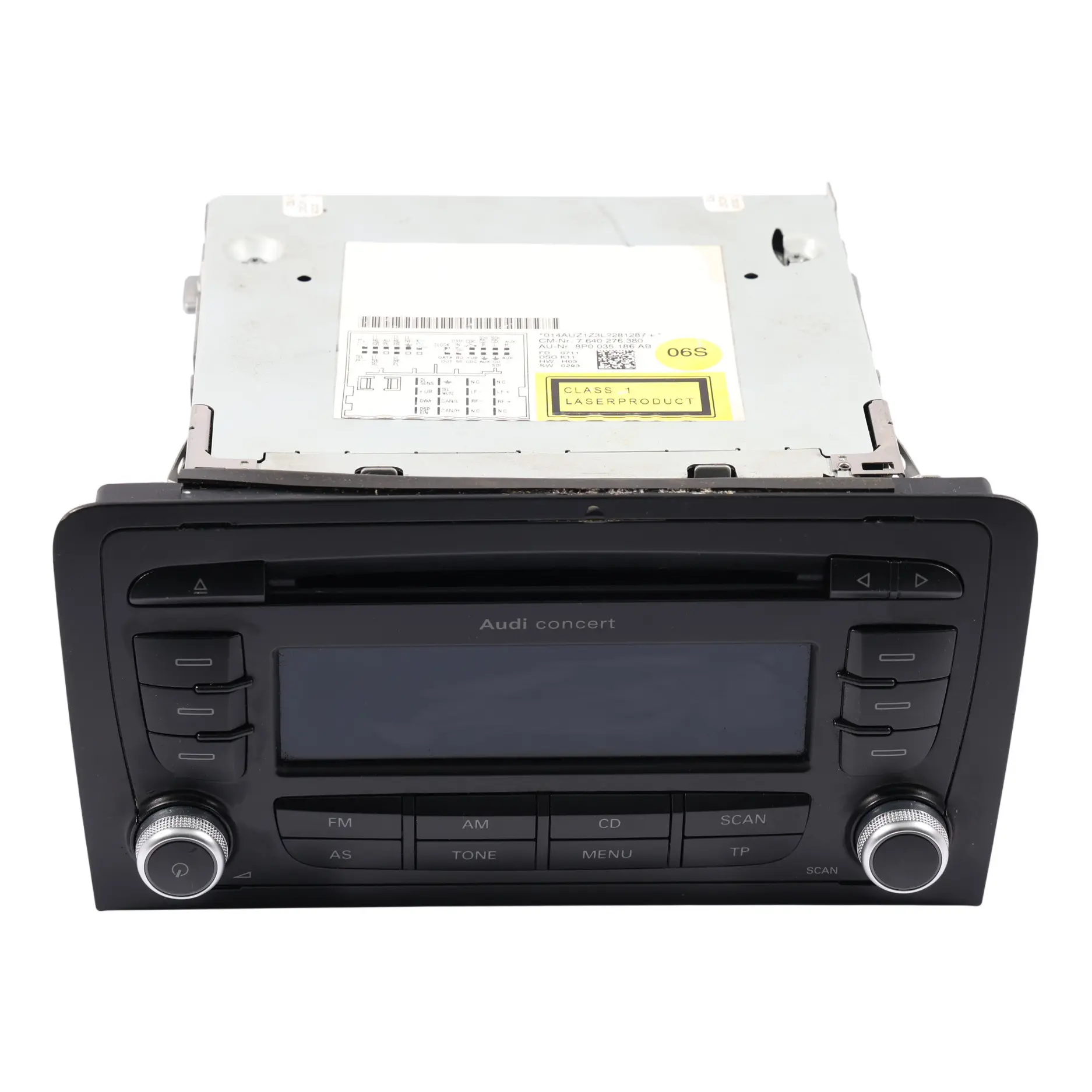 Audi A3 8P Radio Multimedia Reproductor CD Unidad Principal 8P0035186AB