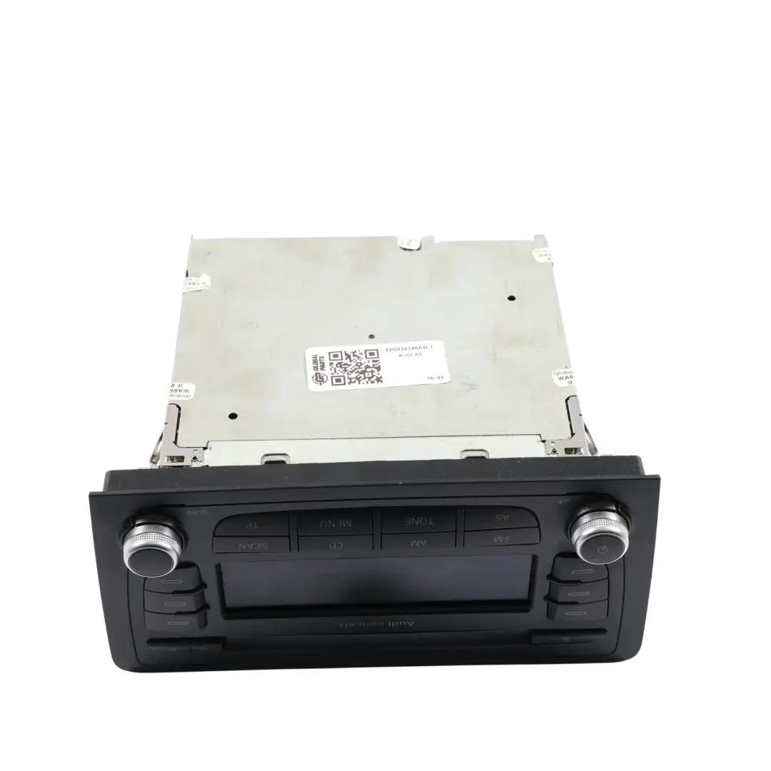 Audi A3 8P Radioodtwarzacz Odtwarzacz Radio CD - SKU 8P0035186AB-1 - Numer Części 8P0035186AB