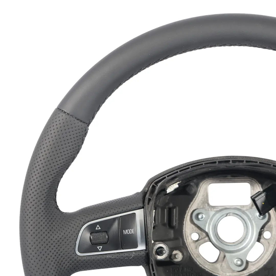 NUEVO Volante Deportivo de Cuero Negro para Audi A3 8P S Line con número de pieza 8P0419091 Audi A3 8P S Line NUEVO Volante Deportivo de Cuero Negro - SKU 8P0419091-1 - Número de pieza 8P0419091