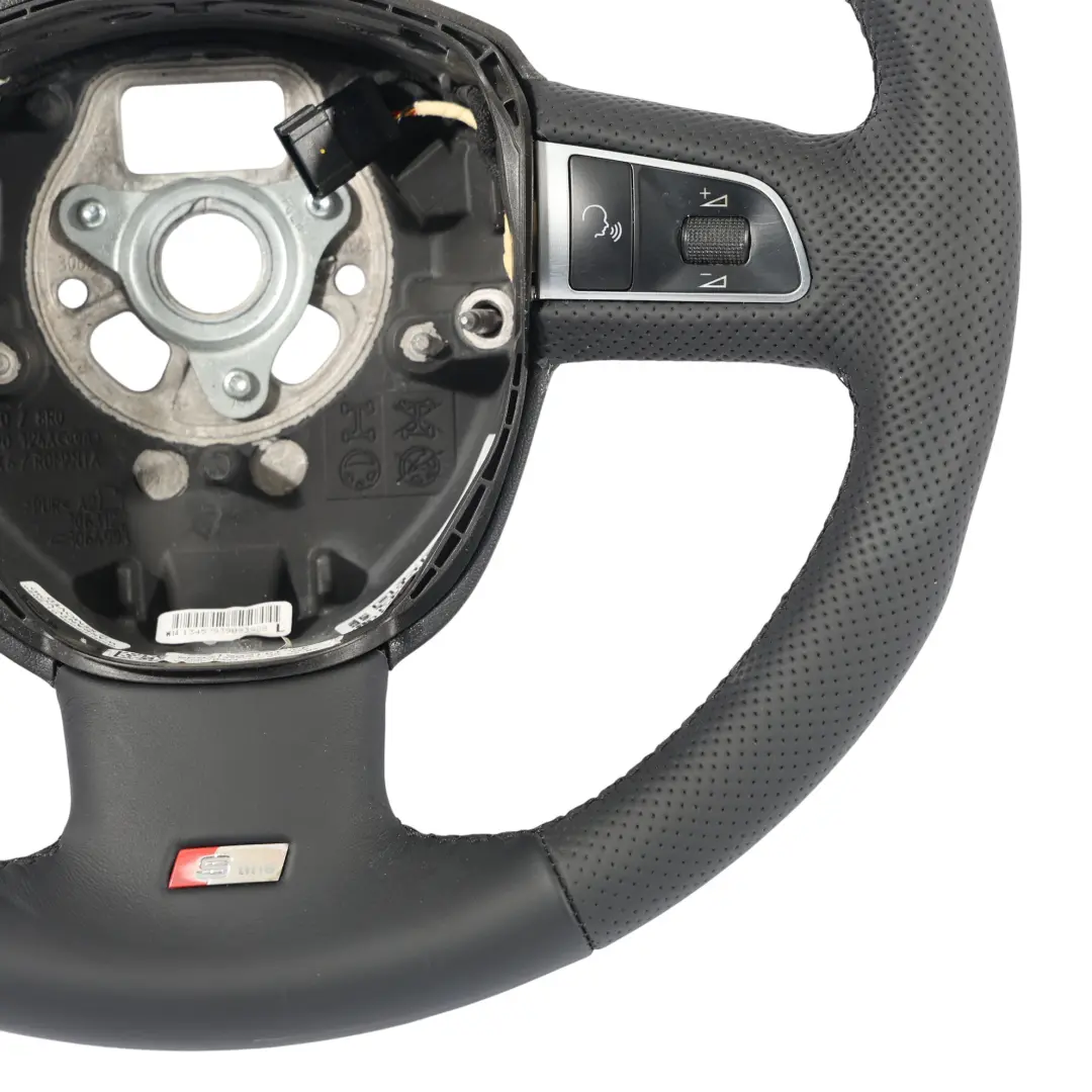 Audi A3 8P S Line NEW Black Leather Sport Steering Wheel - SKU 8P0419091-1 - Part number 8P0419091
