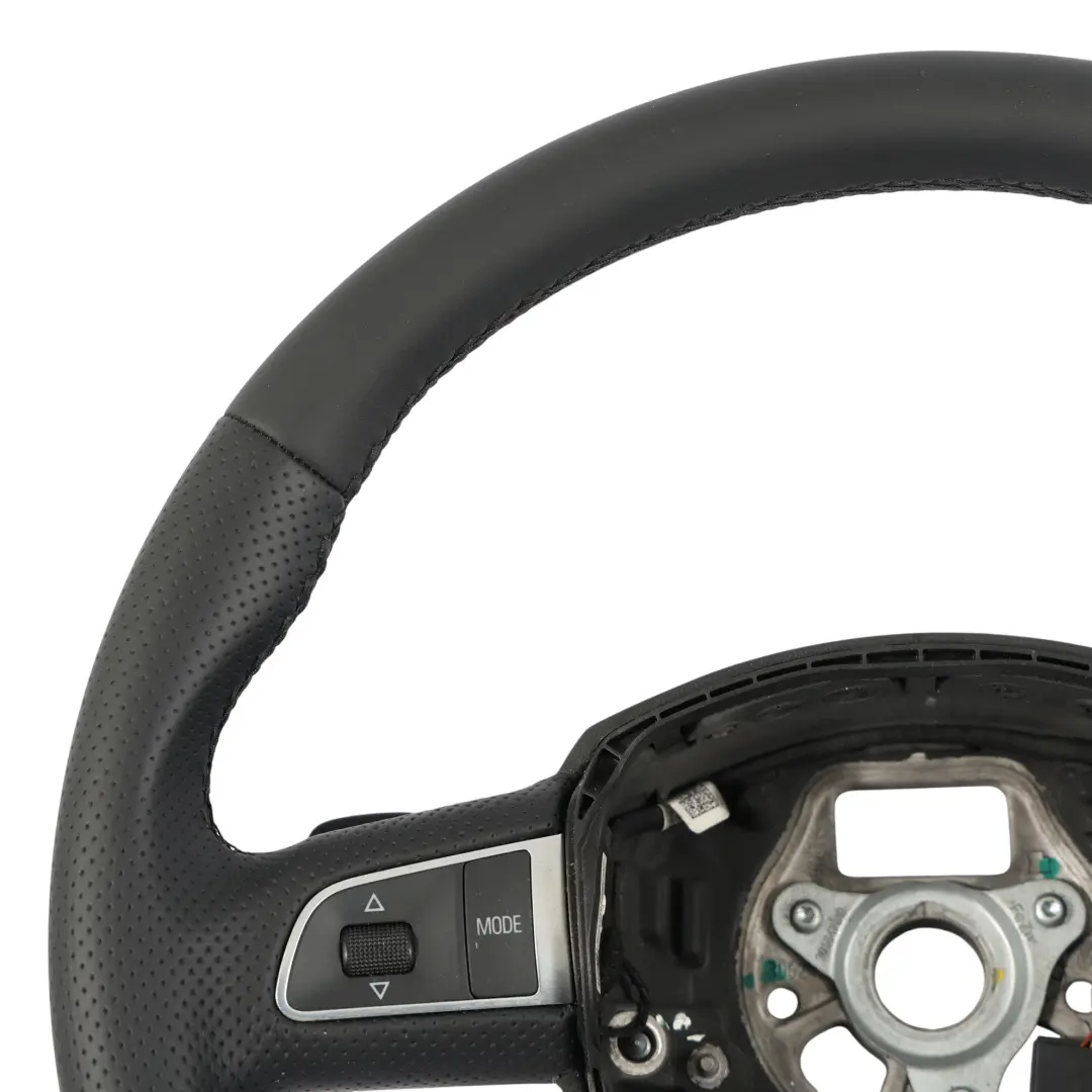 NUOVO In Pelle Nera Cambio al Volante per Audi A3 8P Volante S-Line con numero di parte 8P0419091FR Audi A3 8P Volante S-Line NUOVO In Pelle Nera Cambio al Volante - SKU 8P0419091FR-1 - Numero di parte 8P0419091FR
