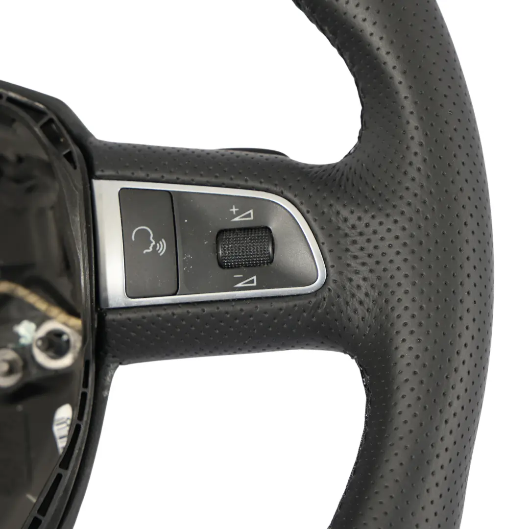 NUOVO In Pelle Nera Cambio al Volante per Audi A3 8P Volante S-Line con numero di parte 8P0419091FR Audi A3 8P Volante S-Line NUOVO In Pelle Nera Cambio al Volante - SKU 8P0419091FR-1 - Numero di parte 8P0419091FR
