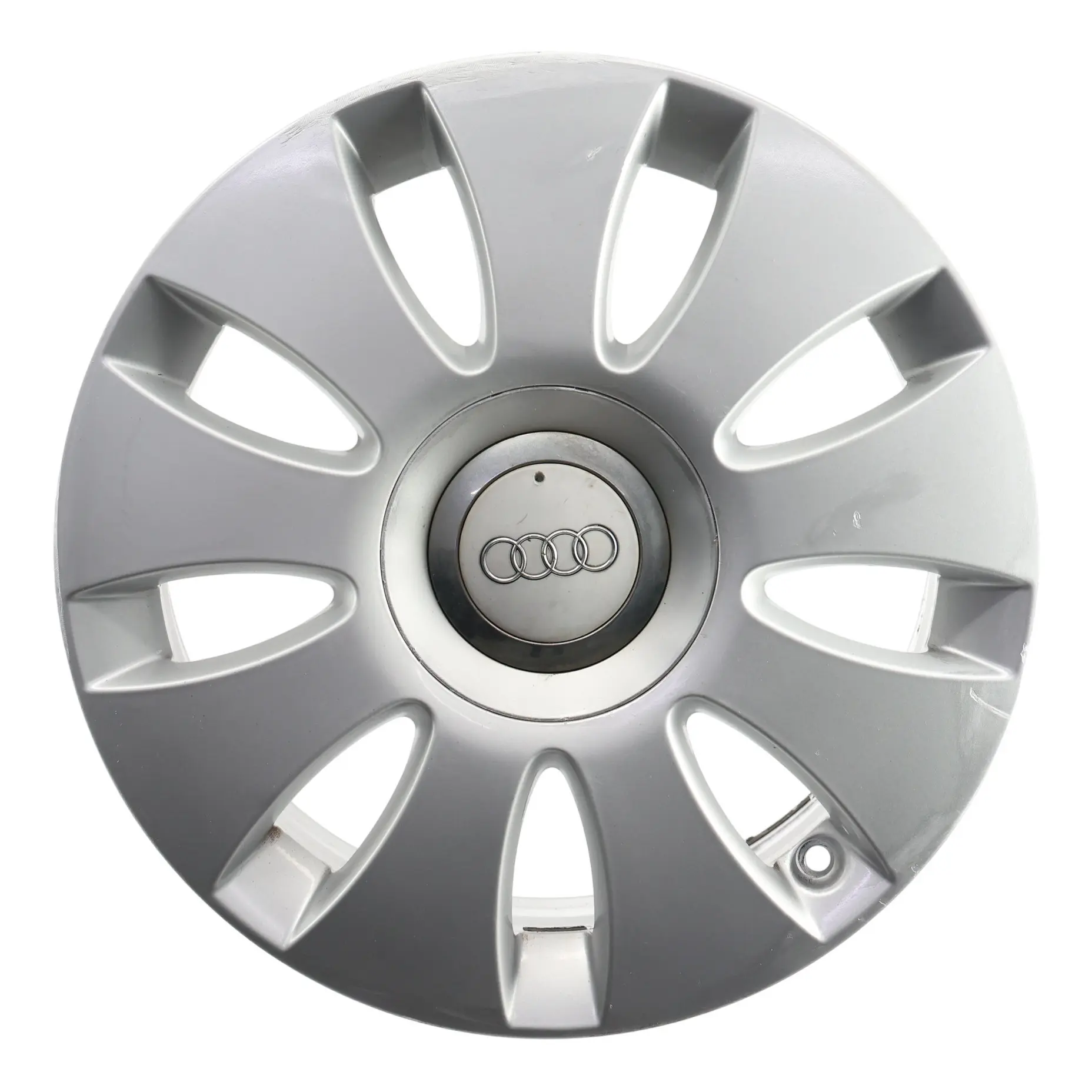 Audi A3 8P Silberne Leichtmetallfelge 16" 6,5J ET:50 9-Speiche 8P0601025AA