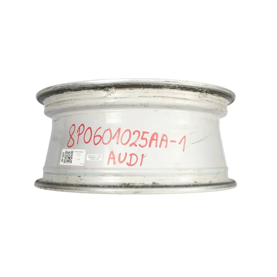 Audi A3 8P Silver Wheel Alloy Rim 16" 6,5J ET:50 9-Spoke - SKU 8P0601025AA-1 - Part number 8P0601025AA