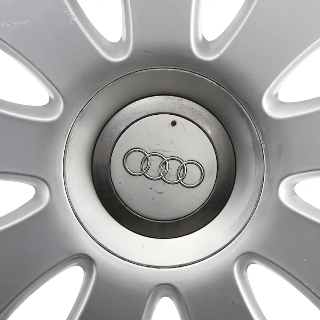 Audi A3 8P Silver Wheel Alloy Rim 16" 6,5J ET:50 9-Spoke - SKU 8P0601025AA-3 - Part number 8P0601025AA