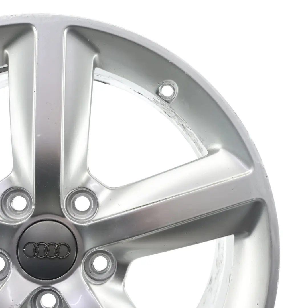Audi A3 8P Silver Wheel Alloy Rim 17" 7,5J ET:56 - SKU 8P0601025AL-1 - Part number 8P0601025AL