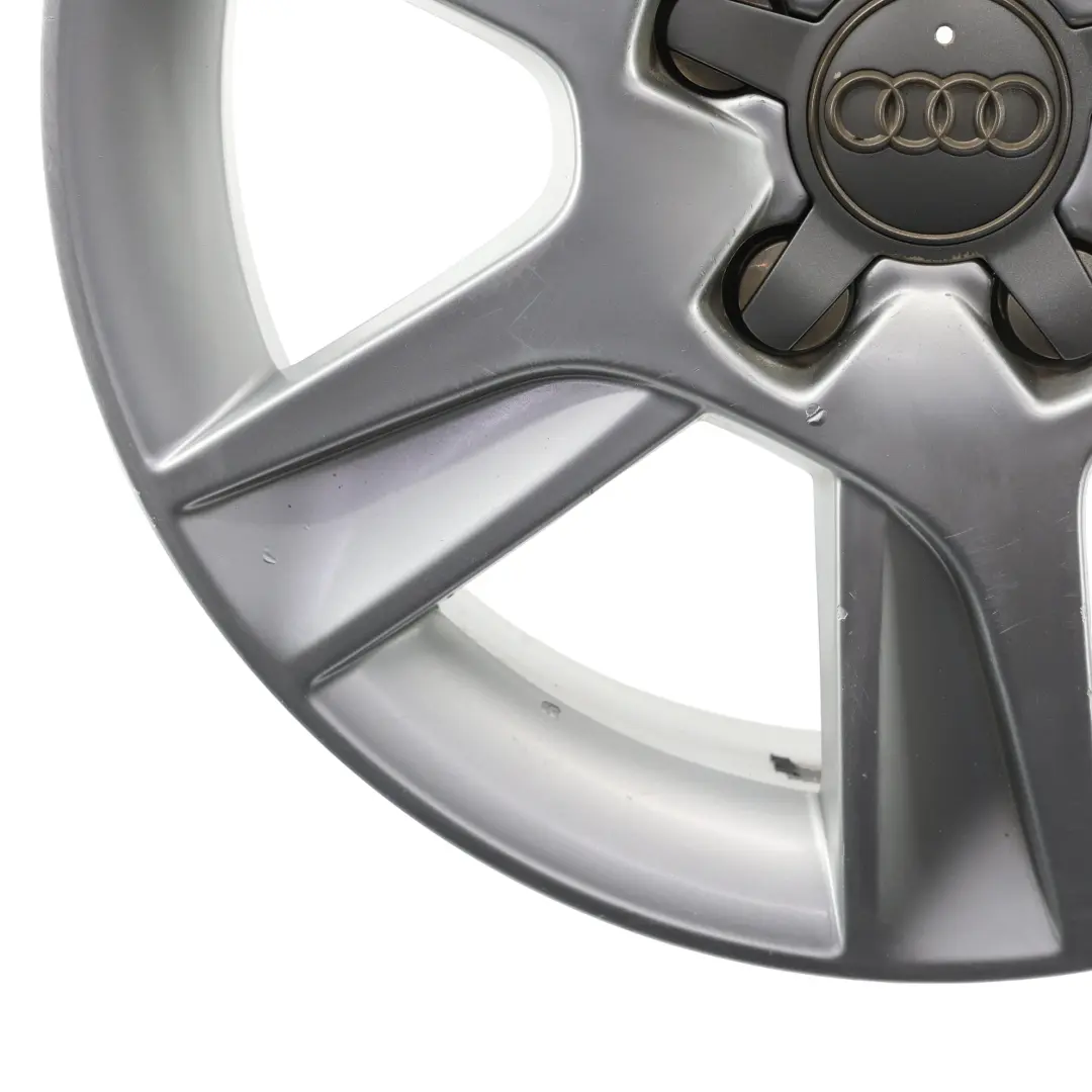 Silberne Alufelge 16" 6,5J ET:50 6-Speichen für Audi A3 8P mit Teilenummer 8P0601025AN Audi A3 8P Silberne Alufelge 16" 6,5J ET:50 6-Speichen - SKU 8P0601025AN-1 - Teilenummer 8P0601025AN