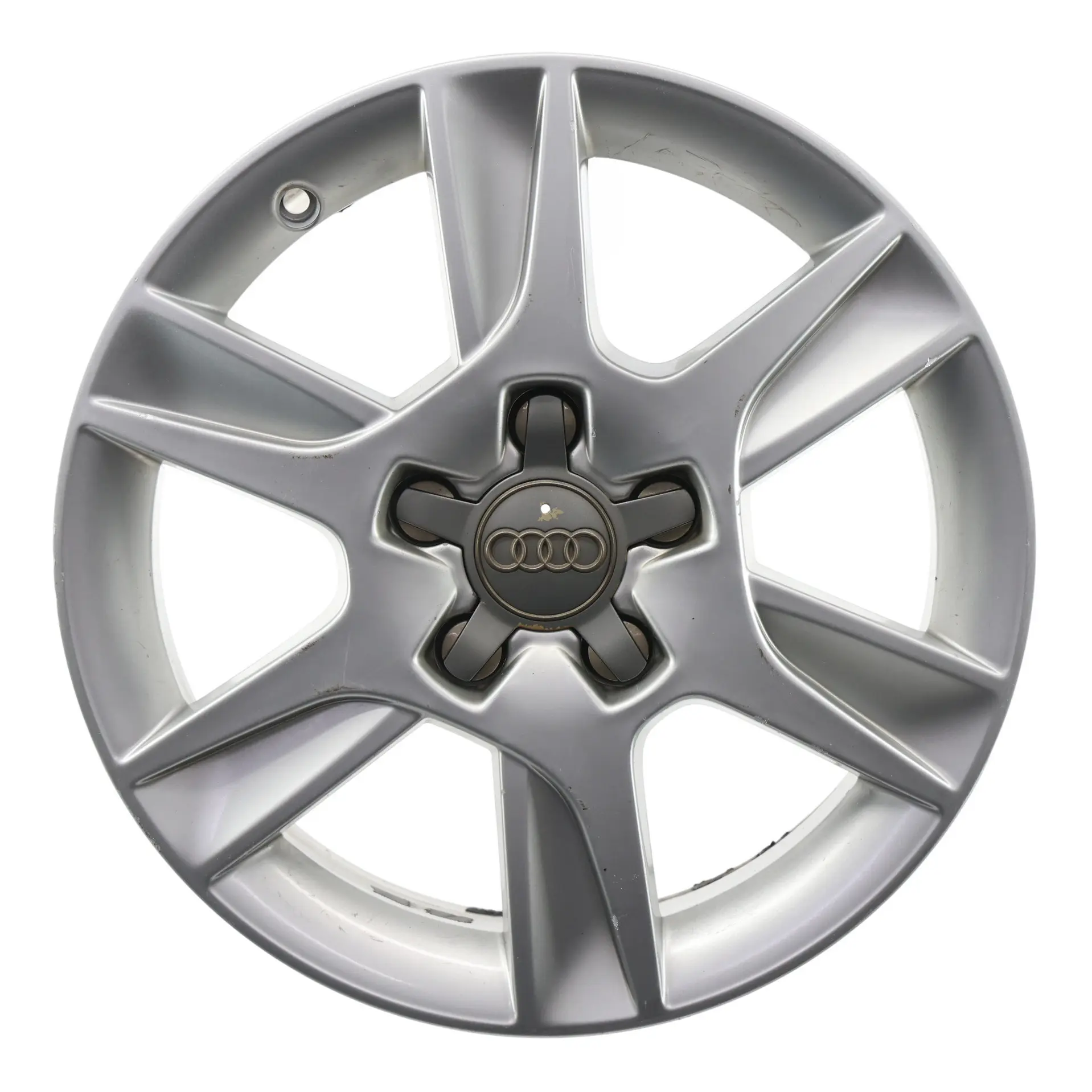 Audi A3 8P Silver Cerchio In Lega 16" 6,5J ET:50 6-Spoke 8P0601025AN