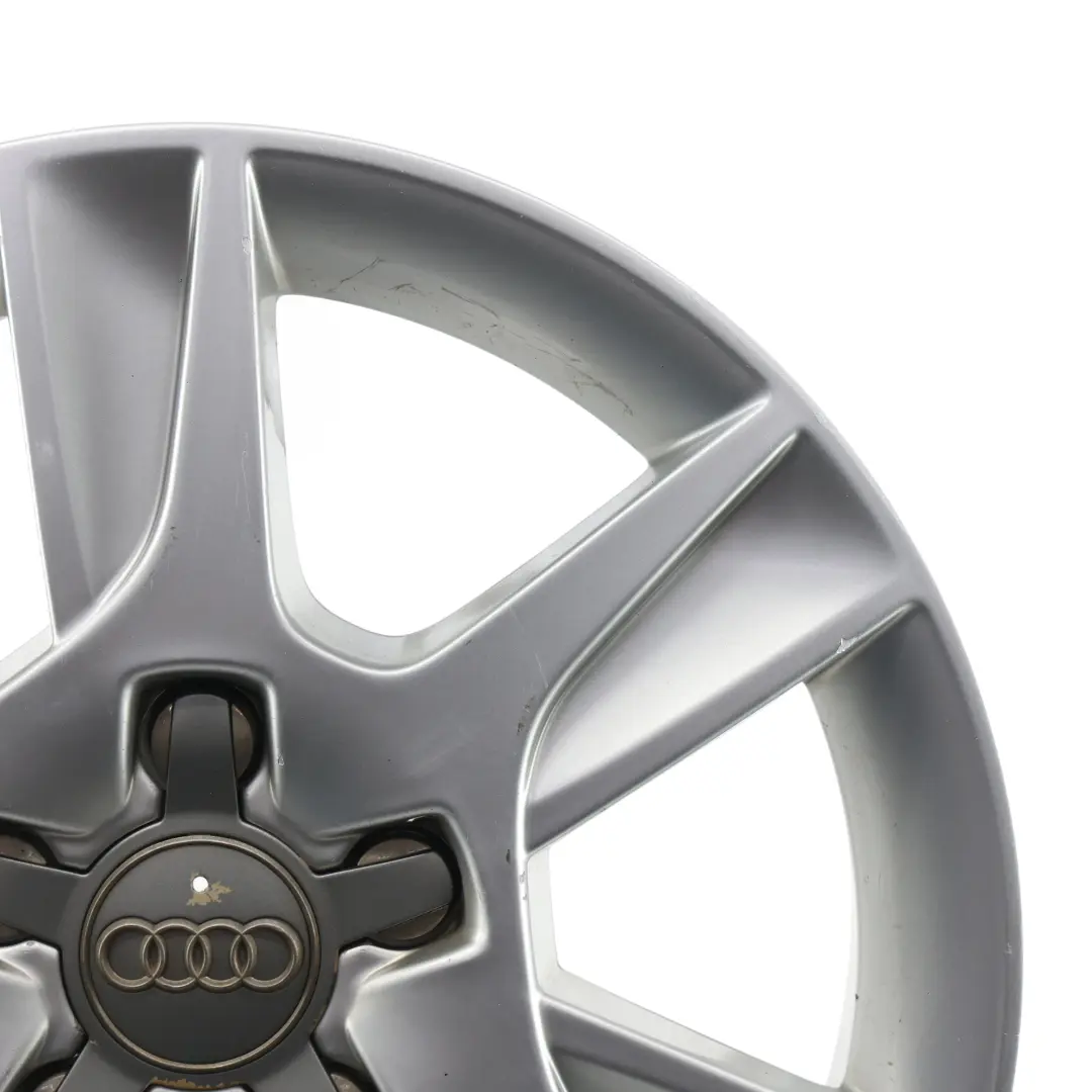 Audi A3 8P Silver Wheel Alloy Rim 16" 6,5J ET:50 6-Spoke - SKU 8P0601025AN-2 - Part number 8P0601025AN