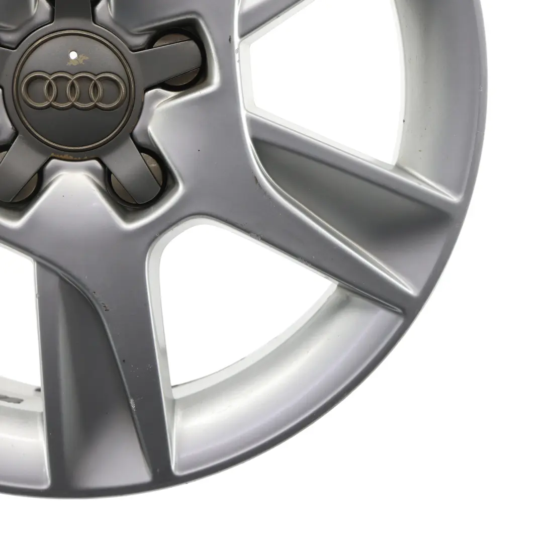  Llanta De Aleación Plateada Audi A3 8P 16" 6,5J ET:50 6 Radios - SKU 8P0601025AN-2 - Número de pieza 8P0601025AN