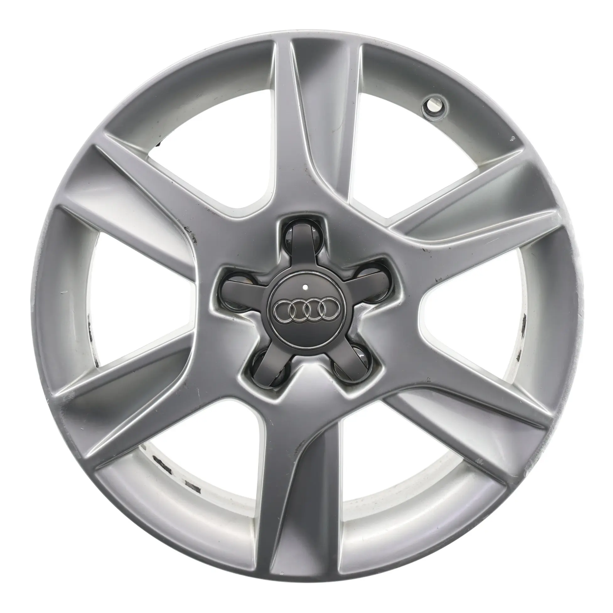 Audi A3 8P Silver Wheel Alloy Rim 16" 6,5J ET:50 6-Spoke 8P0601025AN