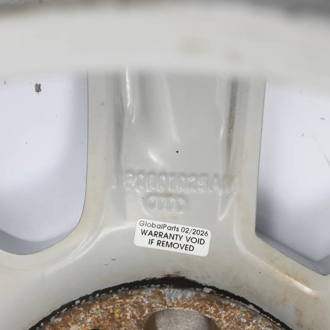 Audi A3 8P Silver Wheel Alloy Rim 16" 6,5J ET:50 6-Spoke - SKU 8P0601025AN-3 - Part number 8P0601025AN