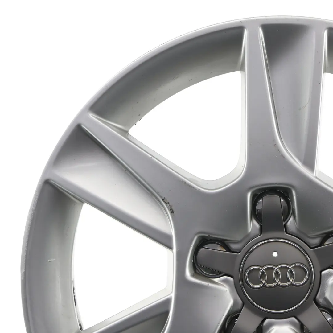 Audi A3 8P Silver Wheel Alloy Rim 16" 6,5J ET:50 6-Spoke - SKU 8P0601025AN-3 - Part number 8P0601025AN