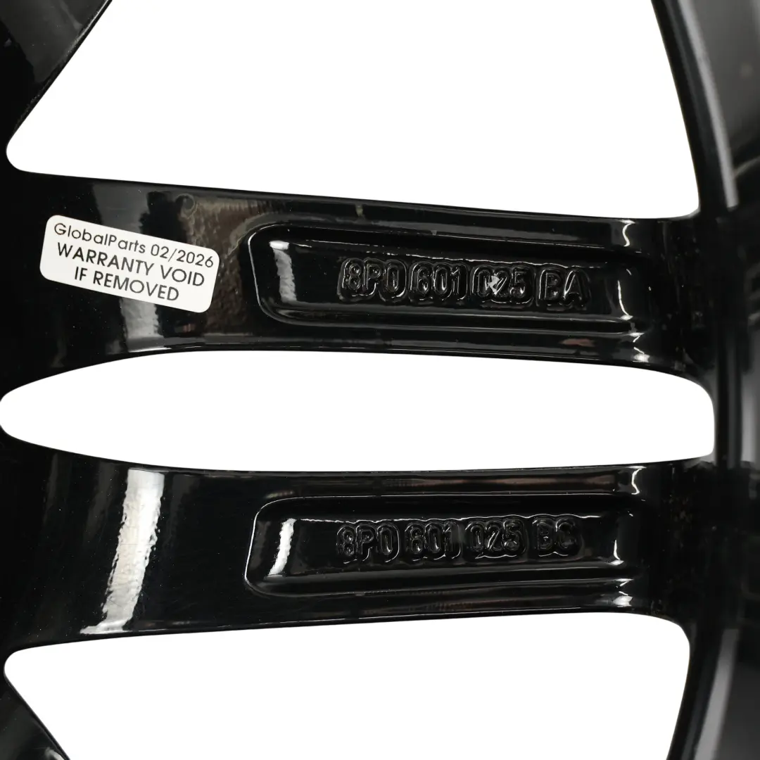 Audi A3 8P Felga Aluminiowa 18" 7,5J ET:54 - SKU 8P0601025BA-8 - Numer Części 8P0601025BA