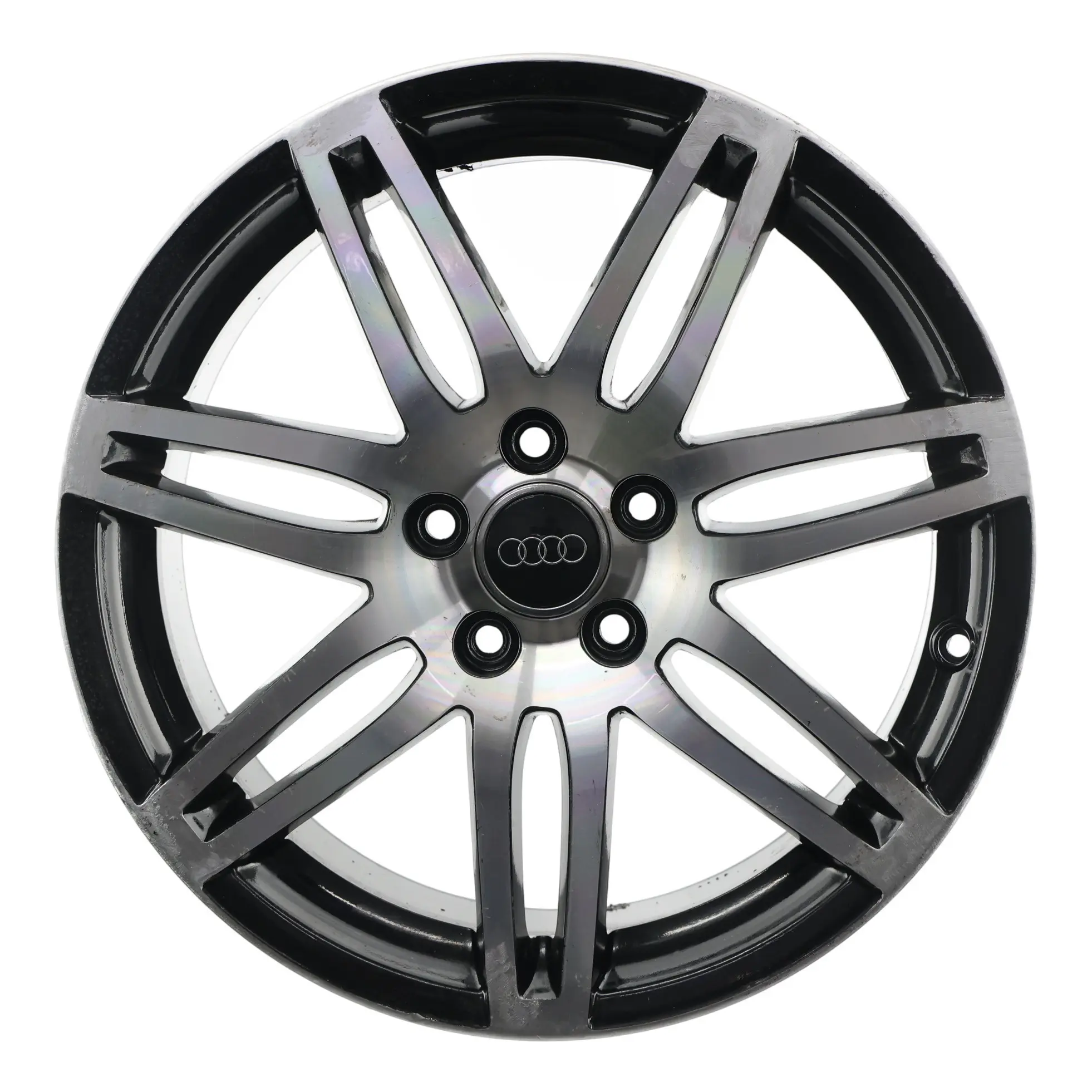 Audi A3 8P Alloy Wheel Rim Black 18" 7,5J ET:54 8P0601025BA