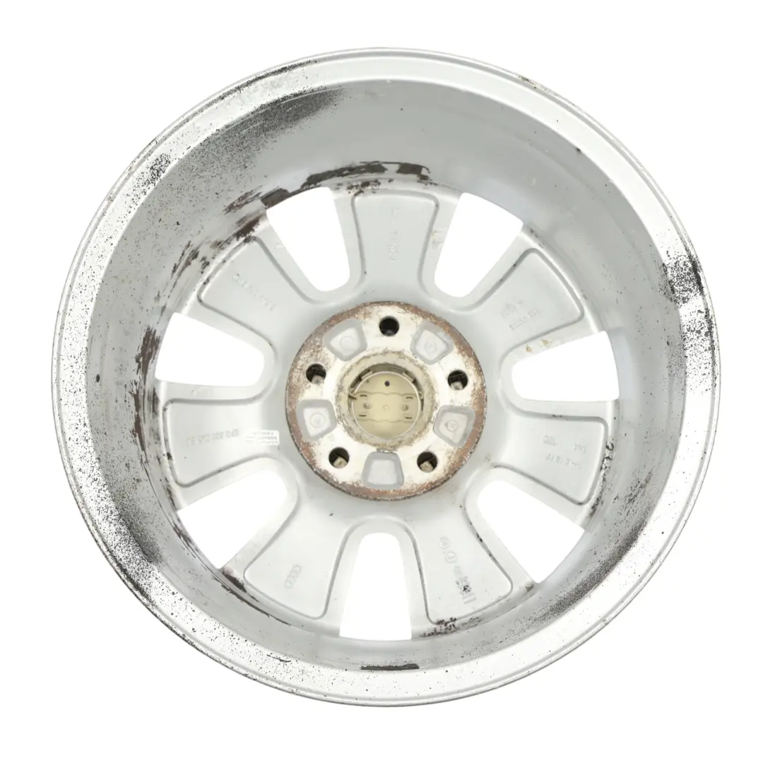 Audi A3 8P Silver Alloy Wheel Rim 16" 6,5J ET:50 8P0601025BJ - SKU 8P0601025BJ-2 - Part number 8P0601025BJ-2