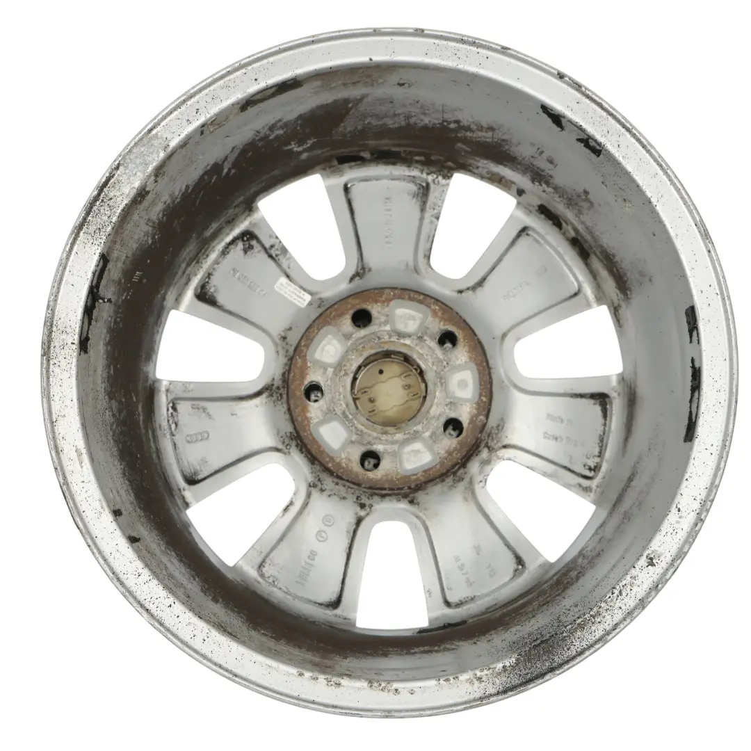 Audi A3 8P Cerchio Lega Argento 16" 6,5J ET:50 8P0601025BJ - SKU 8P0601025BJ-2 - Numero di parte 8P0601025BJ-2